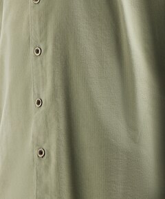 Heren overhemd lange mouw groen