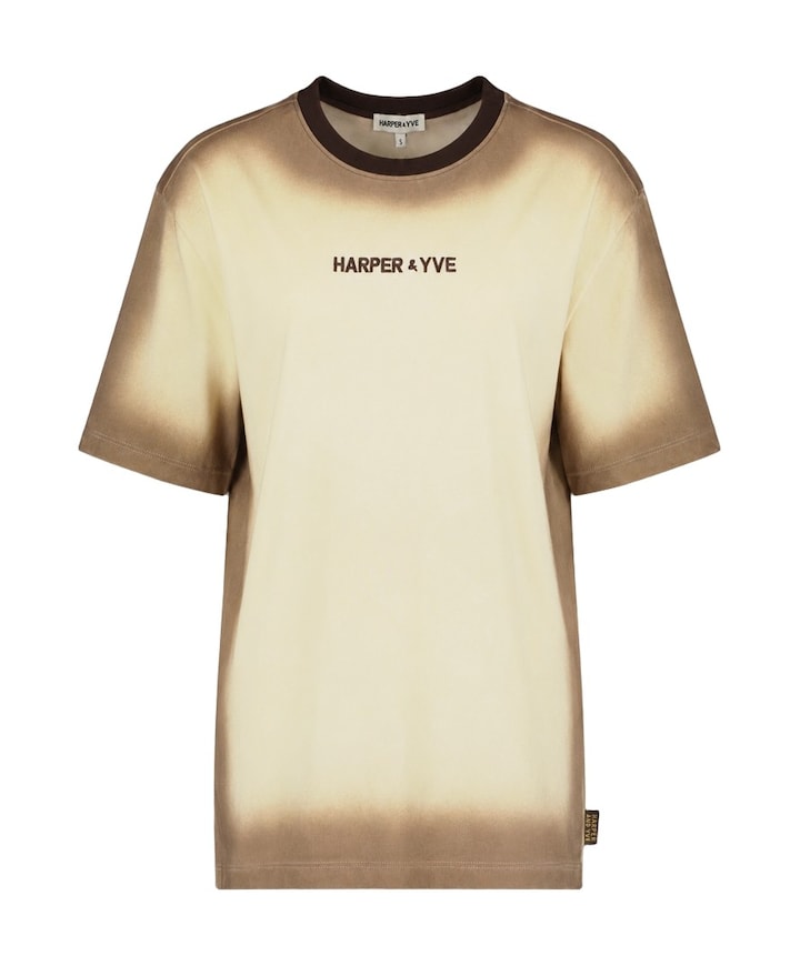 Dames T-shirt geel