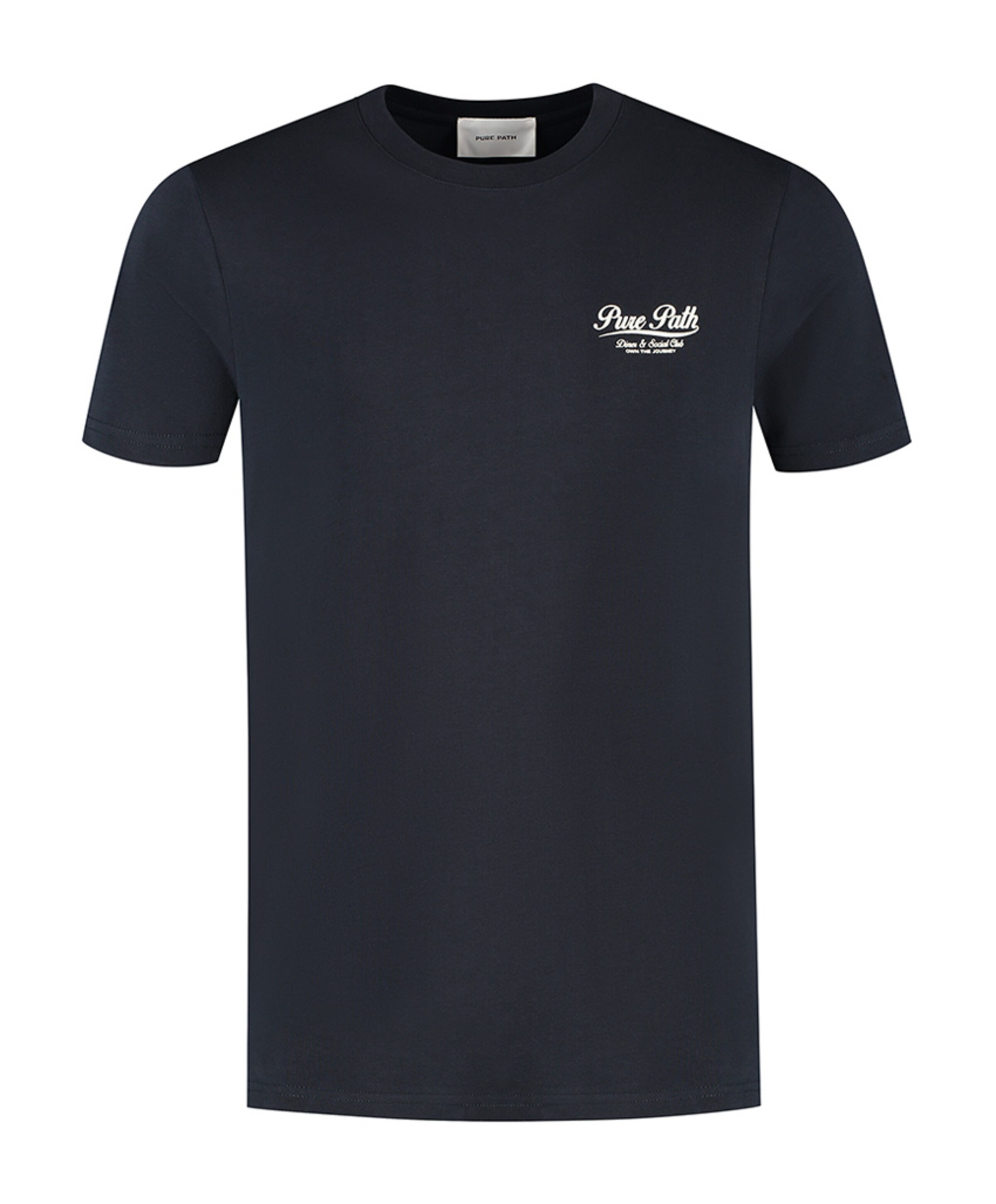 Heren t-shirt blauw