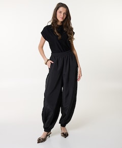 Thalia Harem Tall Pant dames broek zwart