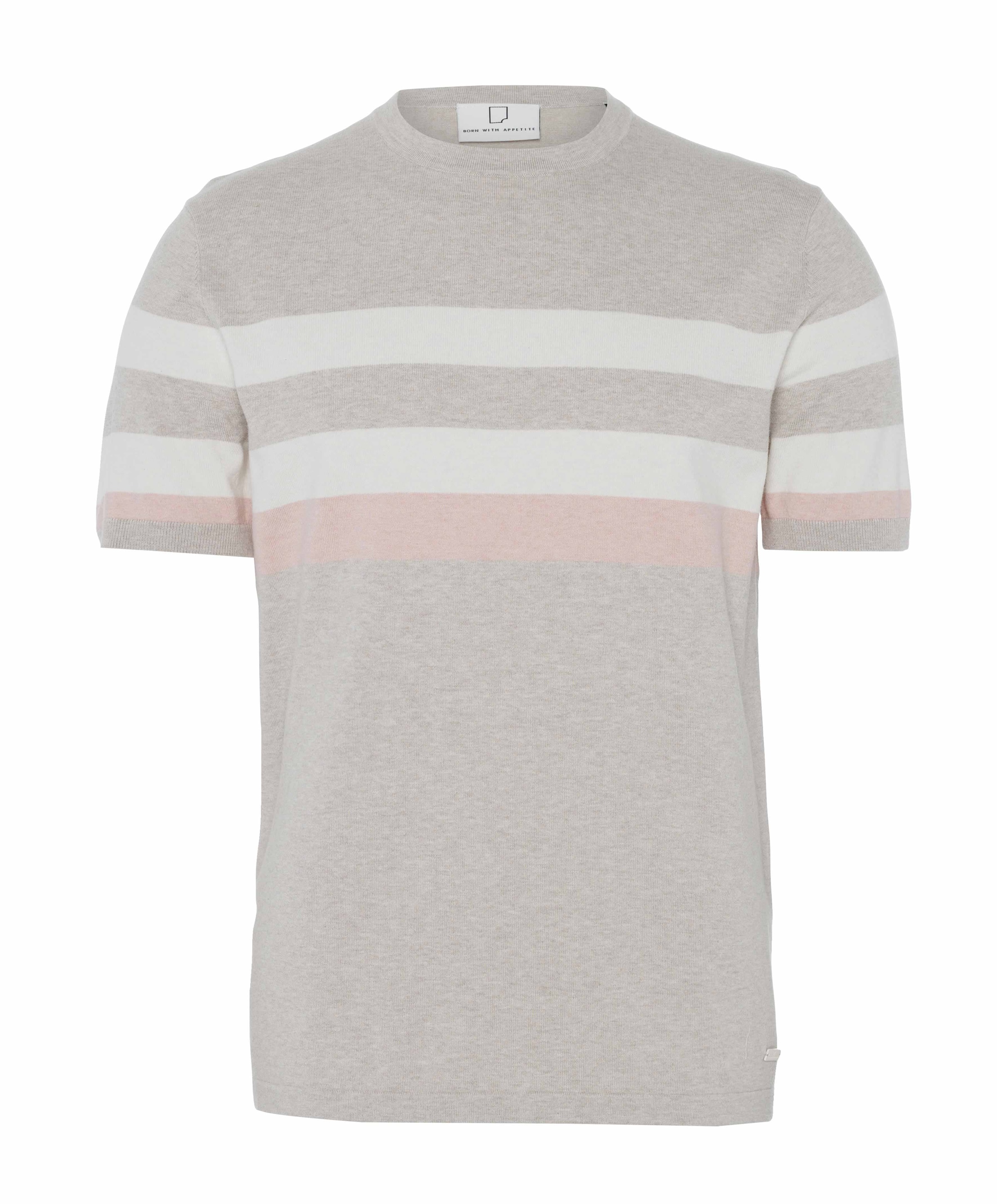Heren T-shirt beige