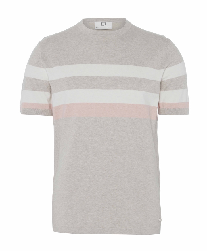 Heren T-shirt beige