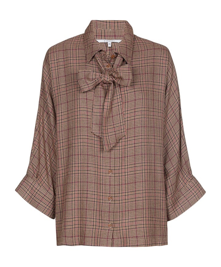 Dames blouse beige