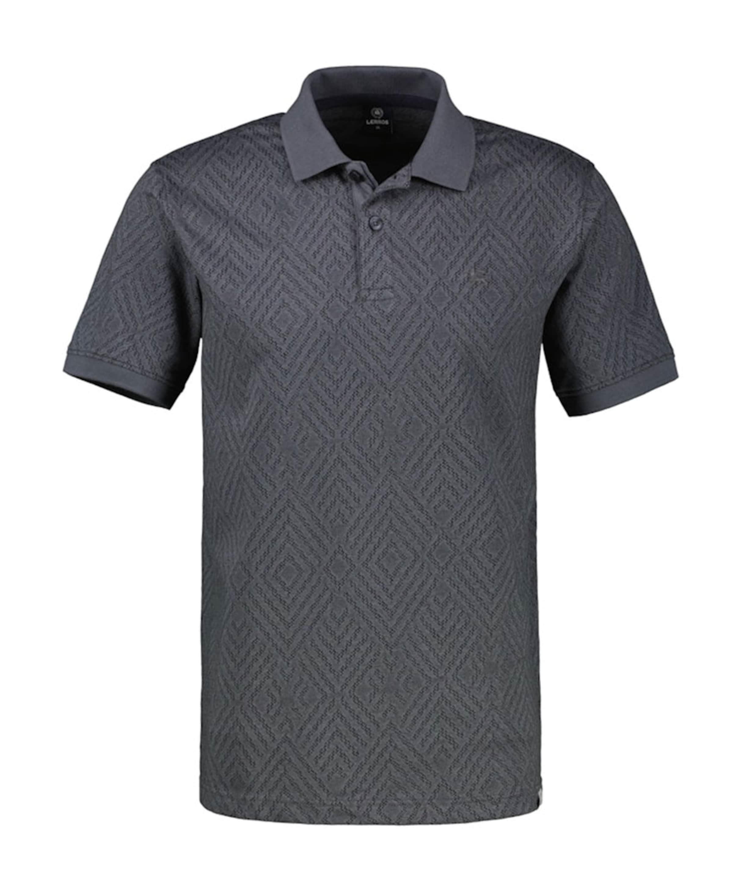 Heren polo grijs