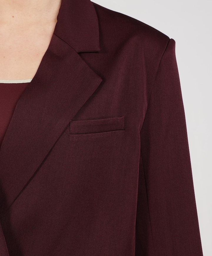 Dames blazer bordeaux