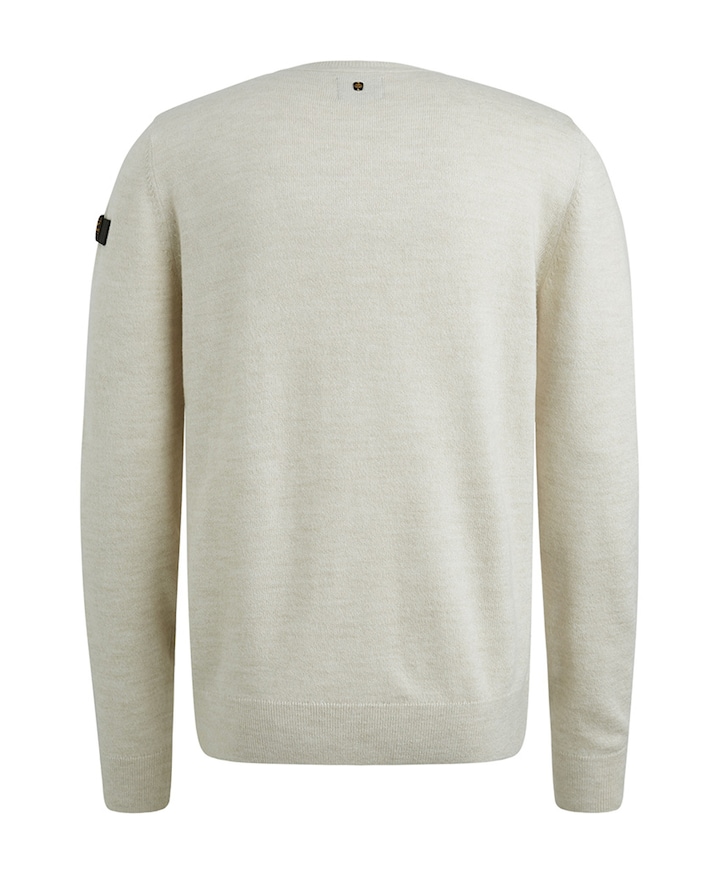 Heren trui ecru