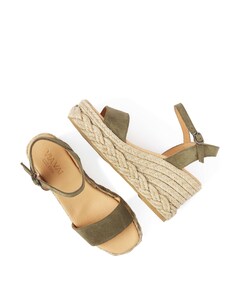 Capri Neva dames sandalets groen