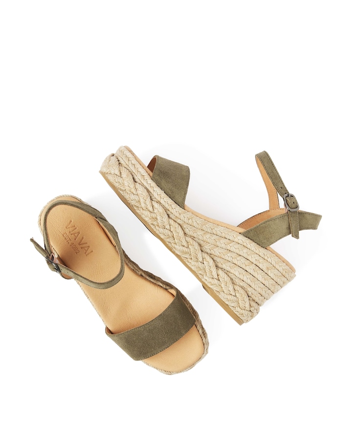 Capri Neva dames sandalets groen