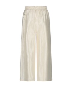 Dansant wide leg meisjes broek ecru