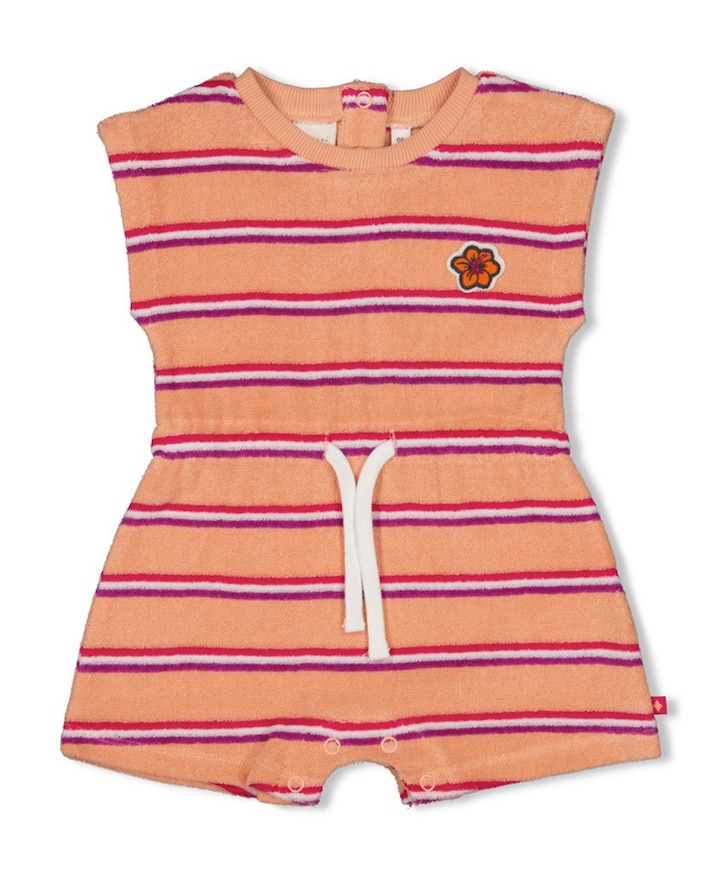 Meisjes babypakje oranje