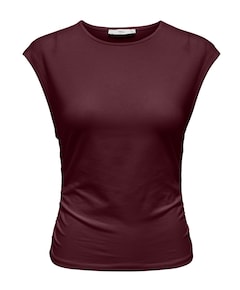 Dames top bordeaux