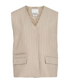 Dames gilet beige