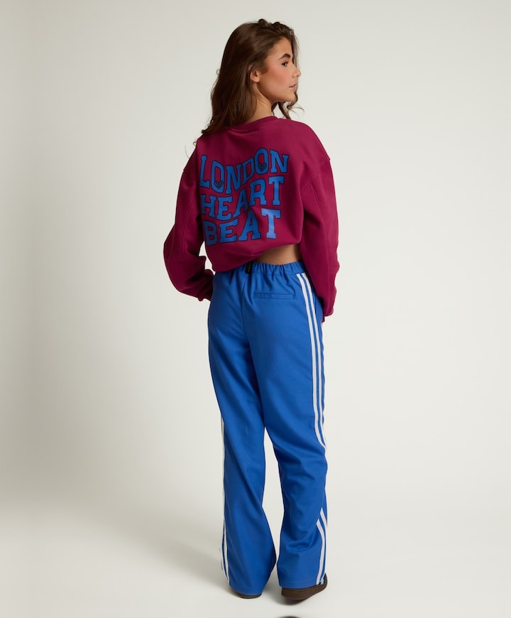 meisjes pantalon blauw
