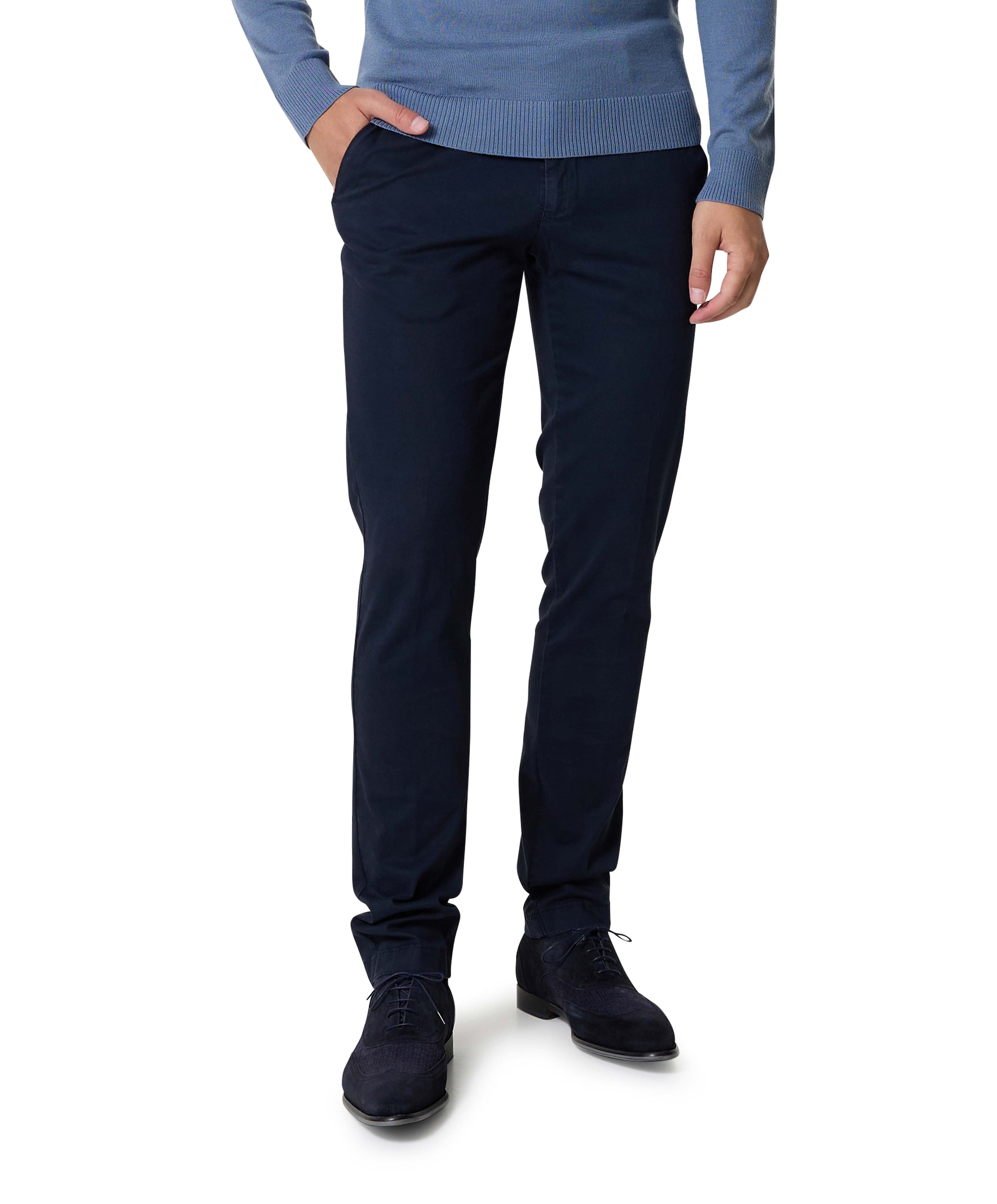 Morello-GD heren pantalon blauw