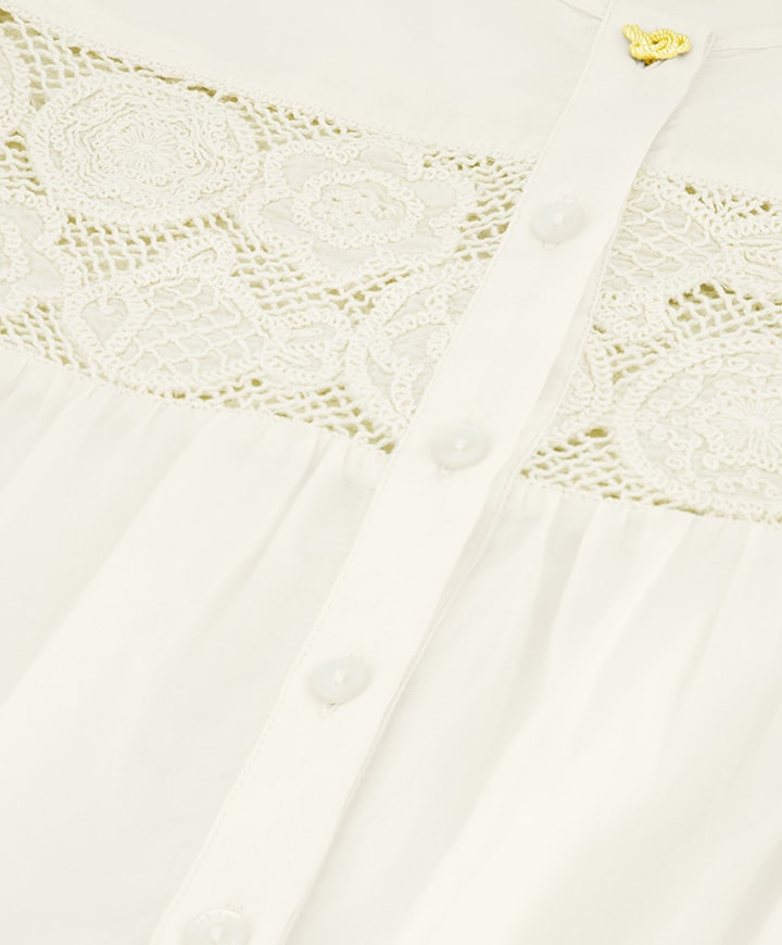 Dames blouse ecru
