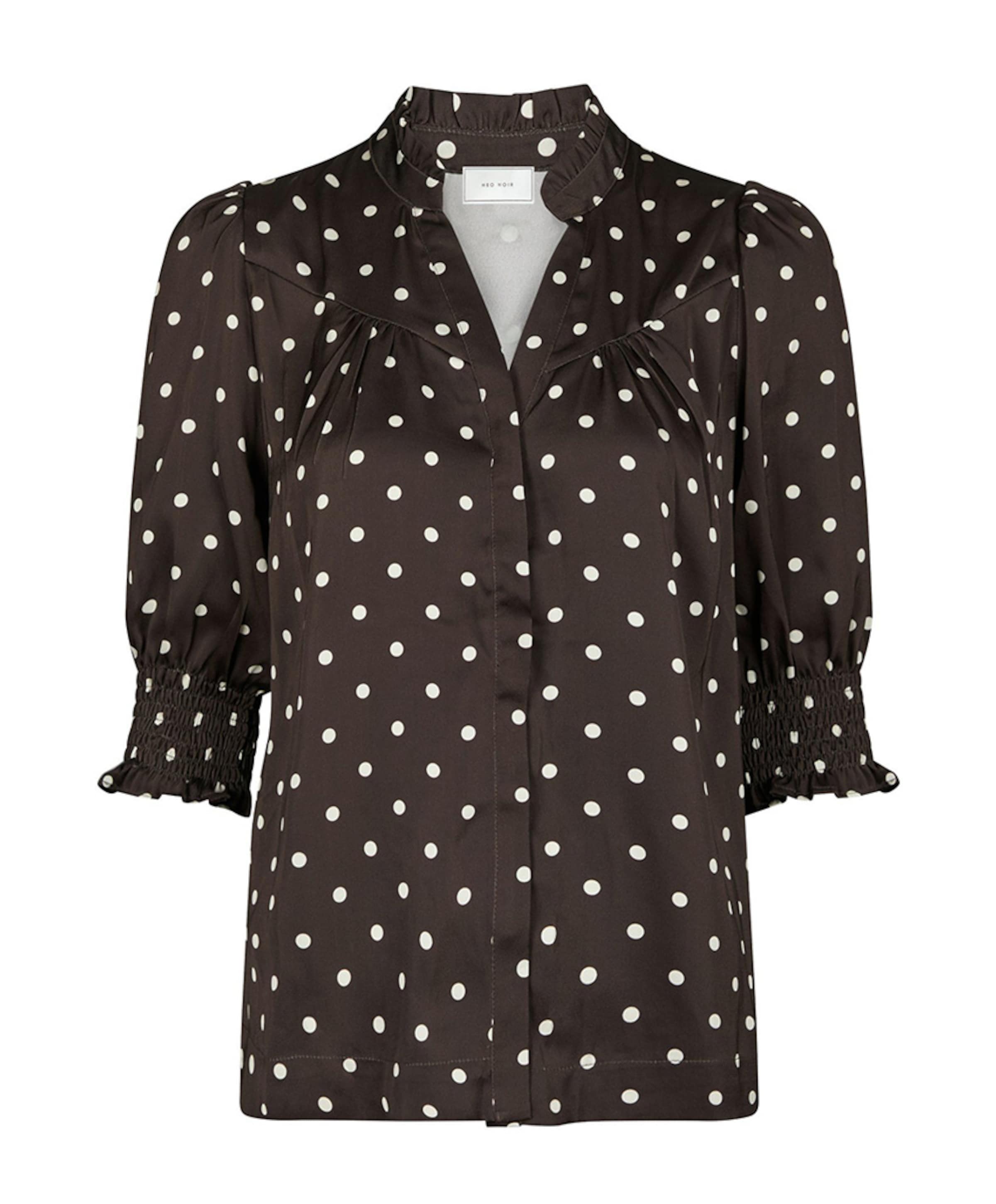 Dames blouse bruin