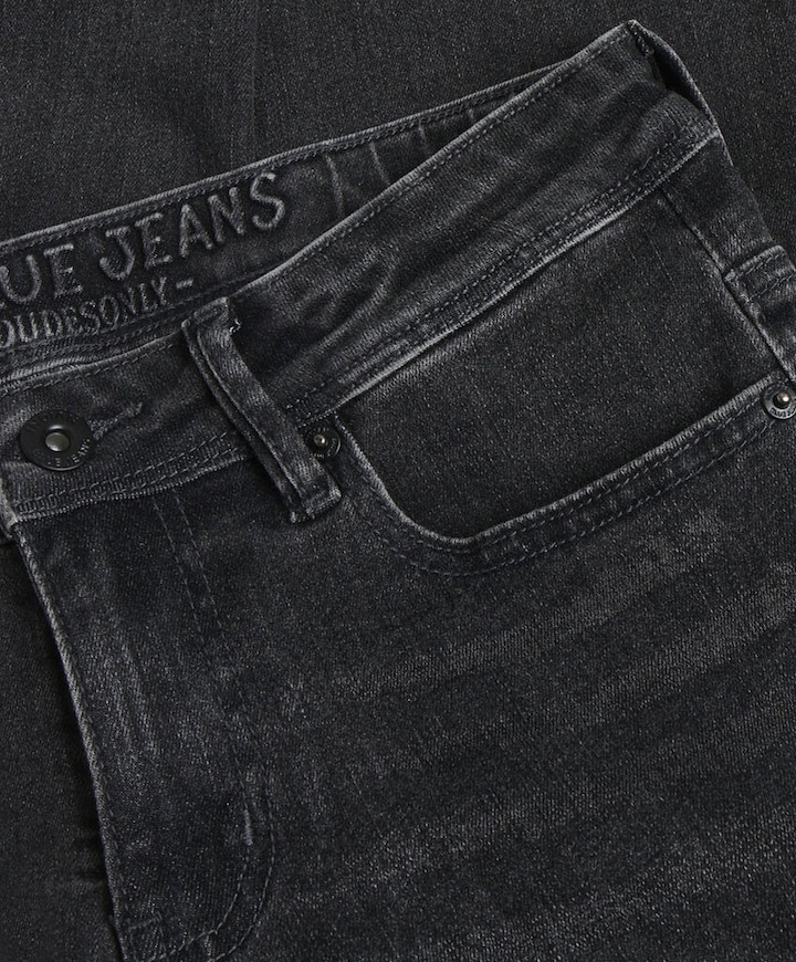 Straight Fit Black Jeans jongens jeans zwart