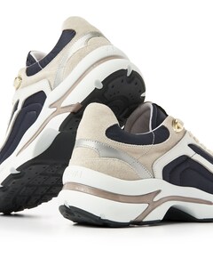 Vesper Macey dames sneakers blauw