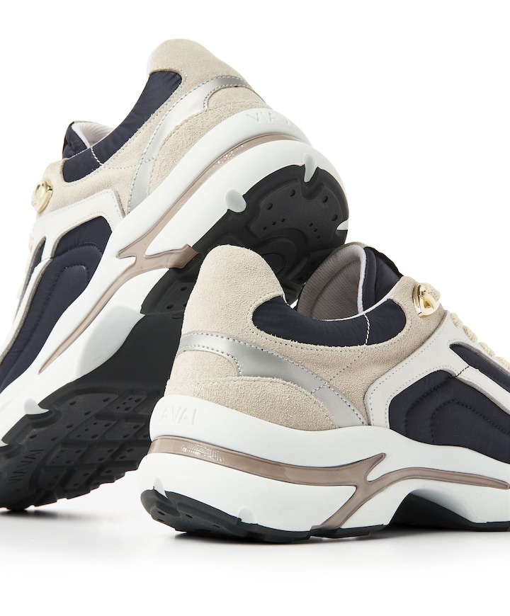 Vesper Macey dames sneakers blauw