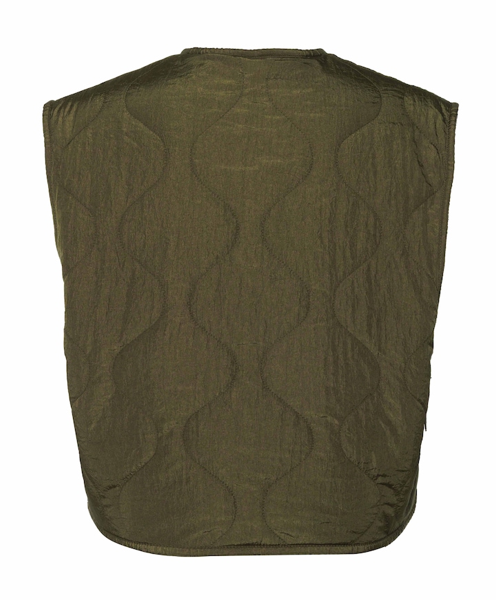 Dames bodywarmer groen