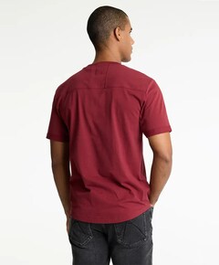 Heren t-shirt bordeaux