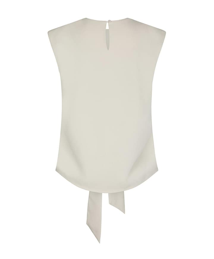 Dames top ecru