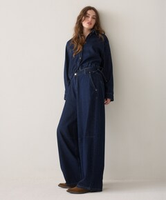Dames blouse blauw