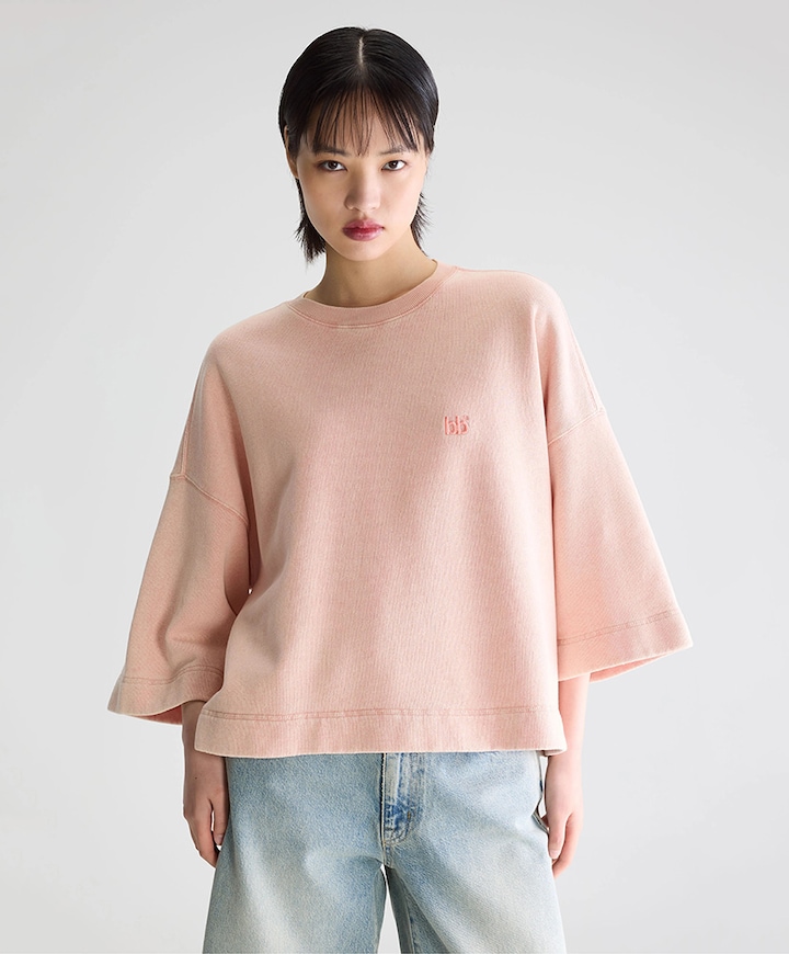 Dames sweater oranje