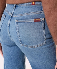 Modern Dojo dames jeans blauw