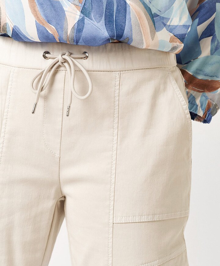Sue Cargo 7/8 dames broek beige
