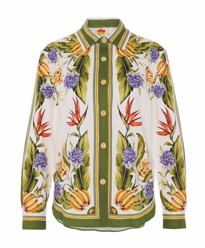 Dames blouse groen