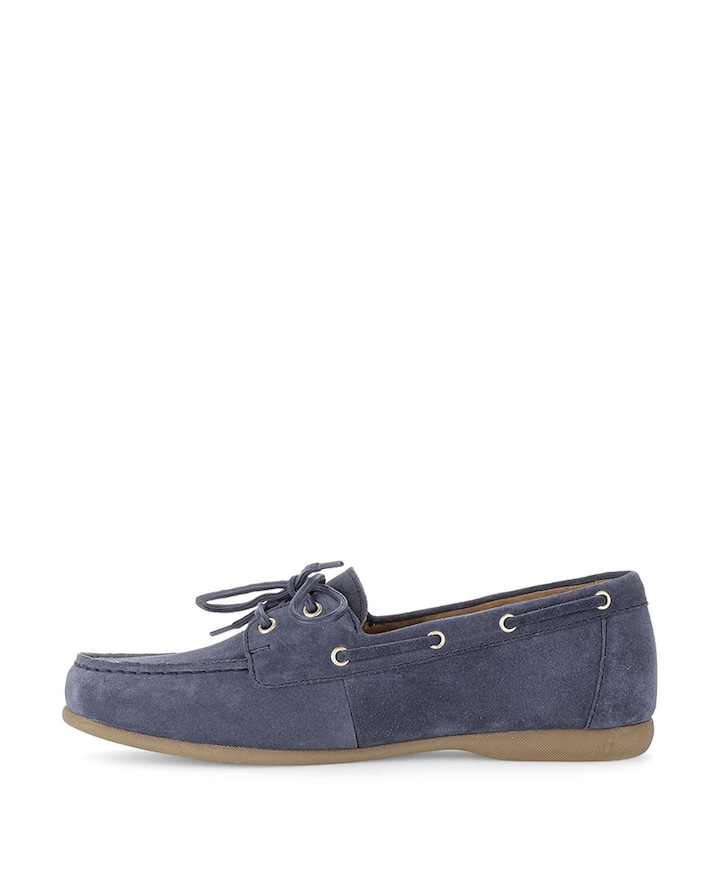 dames loafers blauw