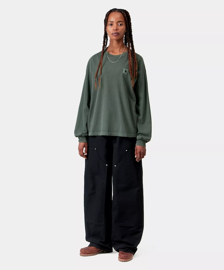 Dames longsleeve groen