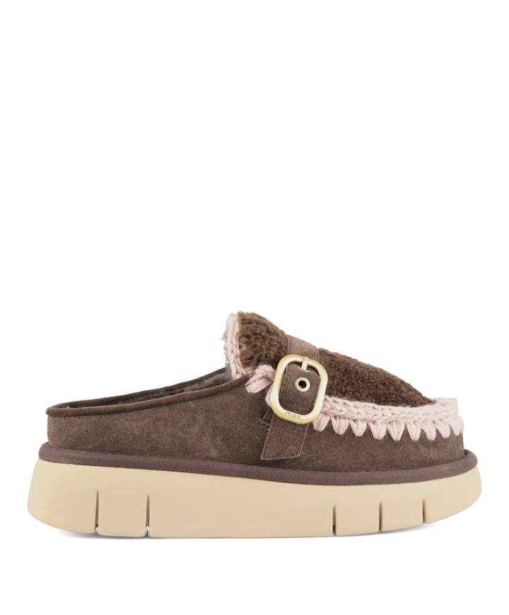 Bounce clog dames clogs bruin