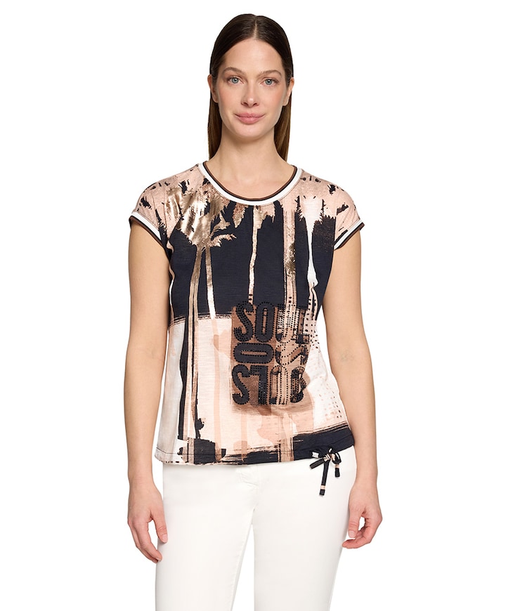 Dames T-shirt zwart