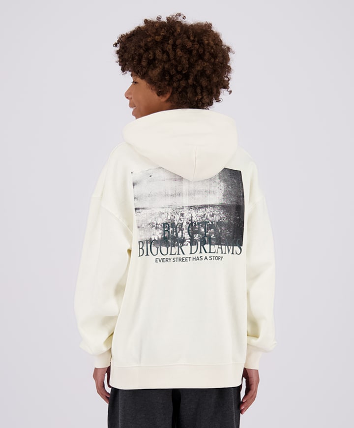 Jongens hoodie wit