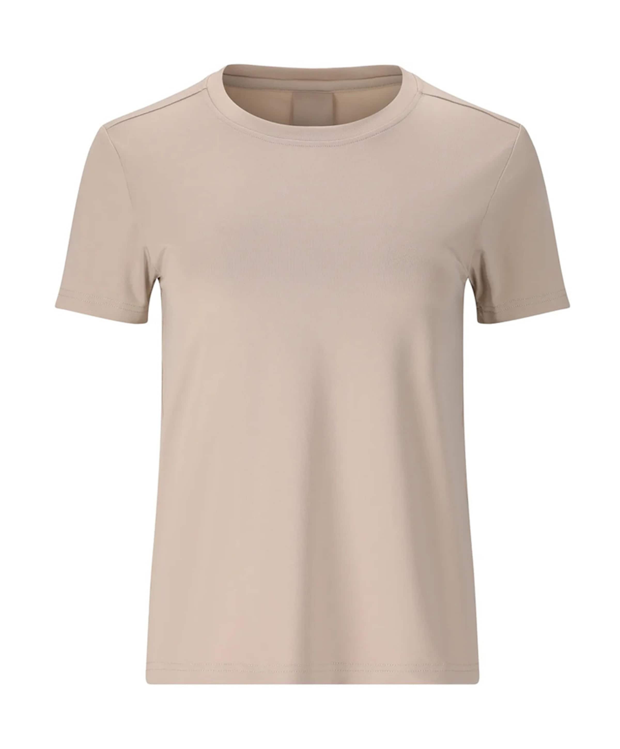 Dames t-shirt beige