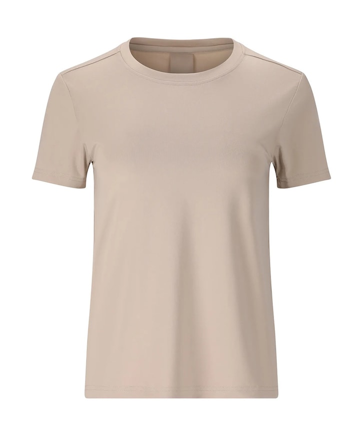 Dames t-shirt beige