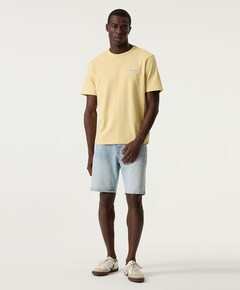 Heren T-shirt geel