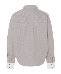 Dames blouse bruin
