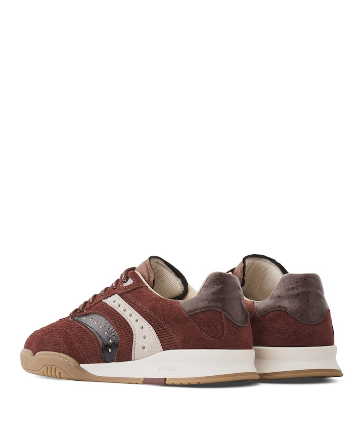 Kris Pax dames sneakers rood