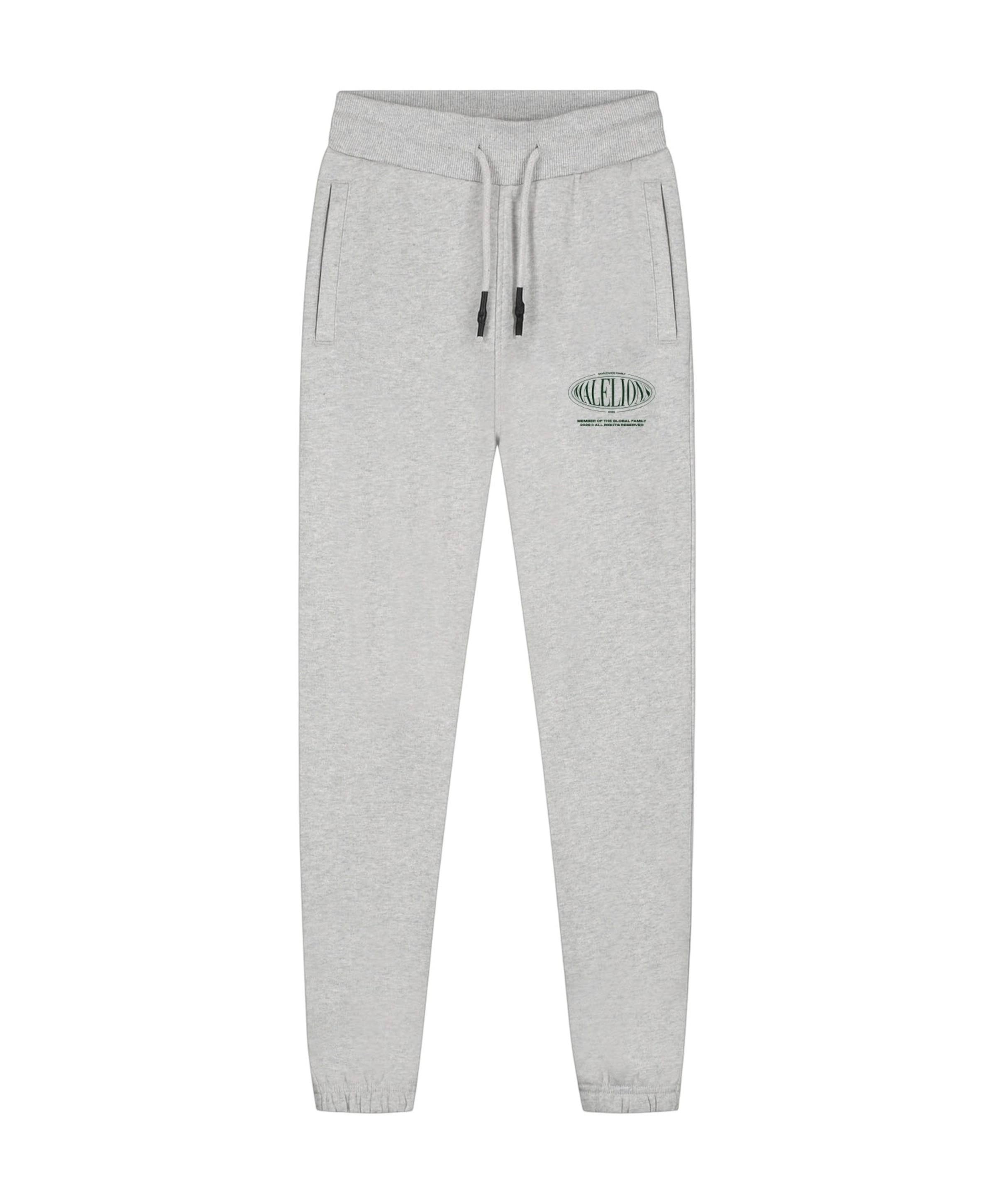 Malelions Junior Lifestyle Sweatpants jongens broek grijs