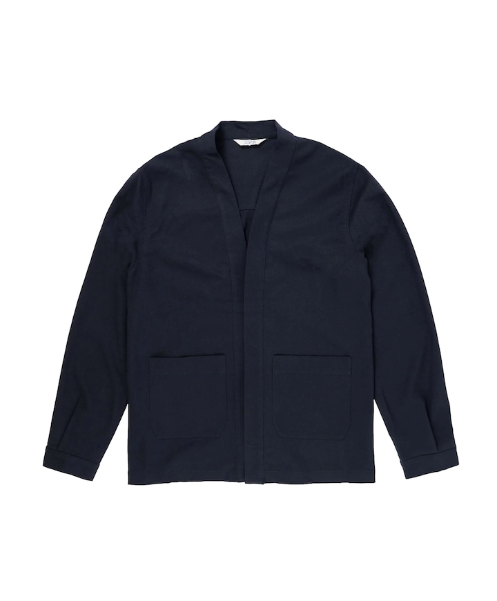 Heren overshirt blauw