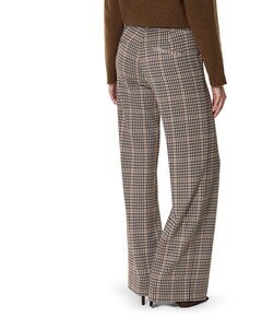 Mira (Elastic) - Knitted Jacquards dames broek beige