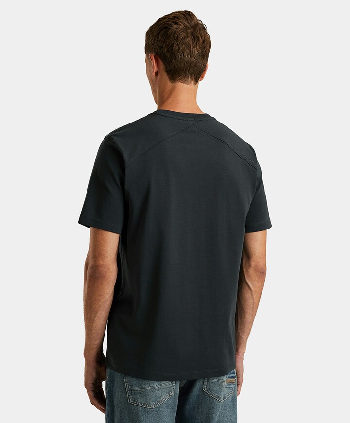 Heren t-shirt blauw