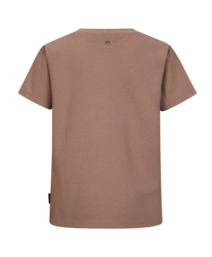 Jongens T-shirt bruin