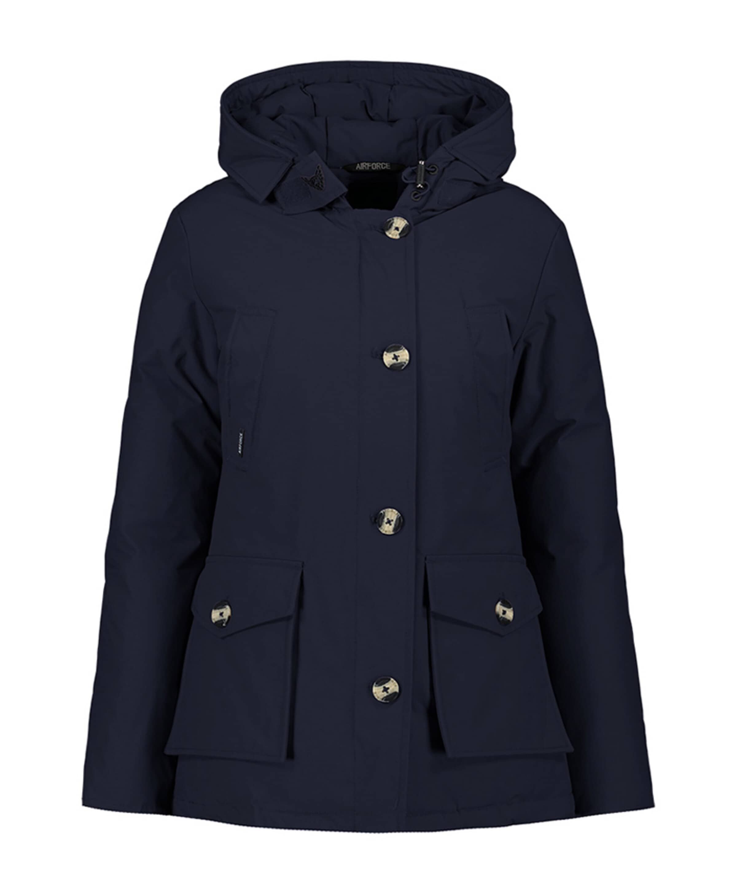 Dames jas blauw