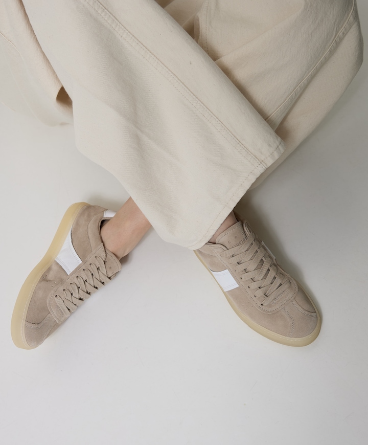 dames sneakers beige