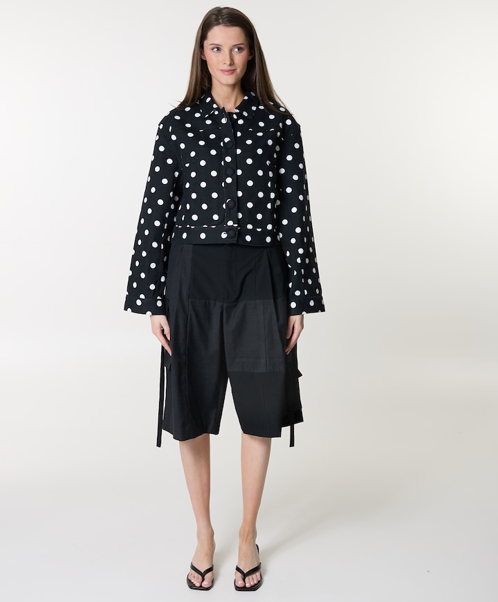 Cargo Short dames bermuda grijs