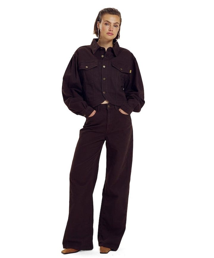 MAYRA-PA dames broek bruin